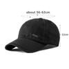 Men's Cotton Baseball Caps NEW Letter Embroidery Fashion Hat Snapback Cap Adjustable Size Women's Ponytail Tongue Cap