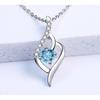 Women's Necklace Niche Design S925 Silver Necklace Pendant Jewelry for Valentine's Day Pendant