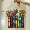 Flower Book Acrylic Hanging Decoration, Novelty Home Decor, Perfect Durable for Bedroom, Store, Office, Kitchen, for Wall Decoration