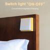Design LED Night Light Simple Rechargeable USB Switch Light Magnet For Home Indoor Bedroom Bedsides Timing Creative Night Light