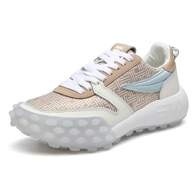 Fila Fashion Sneakers Lace Up Low Top Running Shoes Women's White Cuban Sand F12W144141FSC