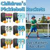 Lightweight Children's Pickleball Set Cartoon Pickleball Game Set  Outdoor Sports
