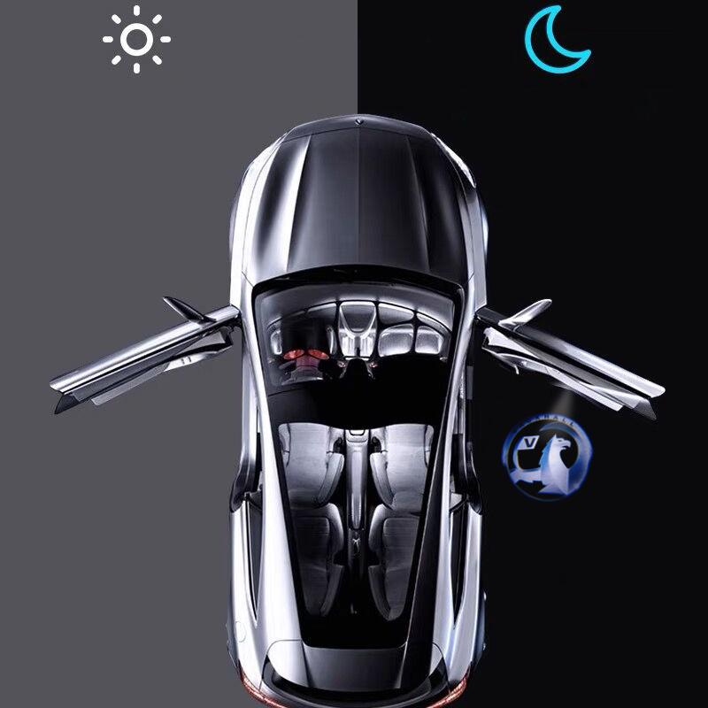 For Vauxhall VXR Vectra Corsa Mokka Meriva Antara Maloo Opel Car HD Door Welcome Light Led Projector Lamp 1/2PCS