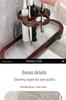Chinese Style Electric Toothbrush & Storage Rack Set with Mouthwash Cup