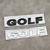 2026 Hot For VW VOLKSWAGEN VW 3D ABS Chrome Black Logo GOLF Emblem Letters Sticker Car Rear Trunk Badge For Volkswagen Golf 4 5 