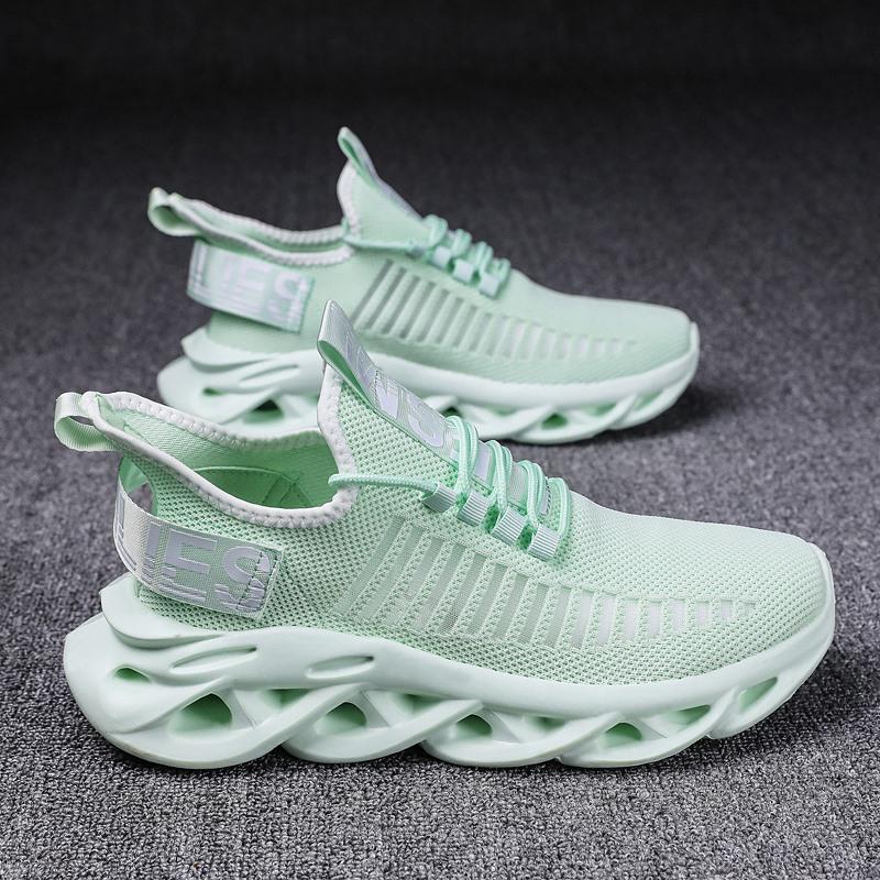 MAEDEF Men's Shoes Comfortable Soft Sneakers Breathable Anti-slip Running Shoes Classic Lace Up High Quality Mesh Leisure Shoes