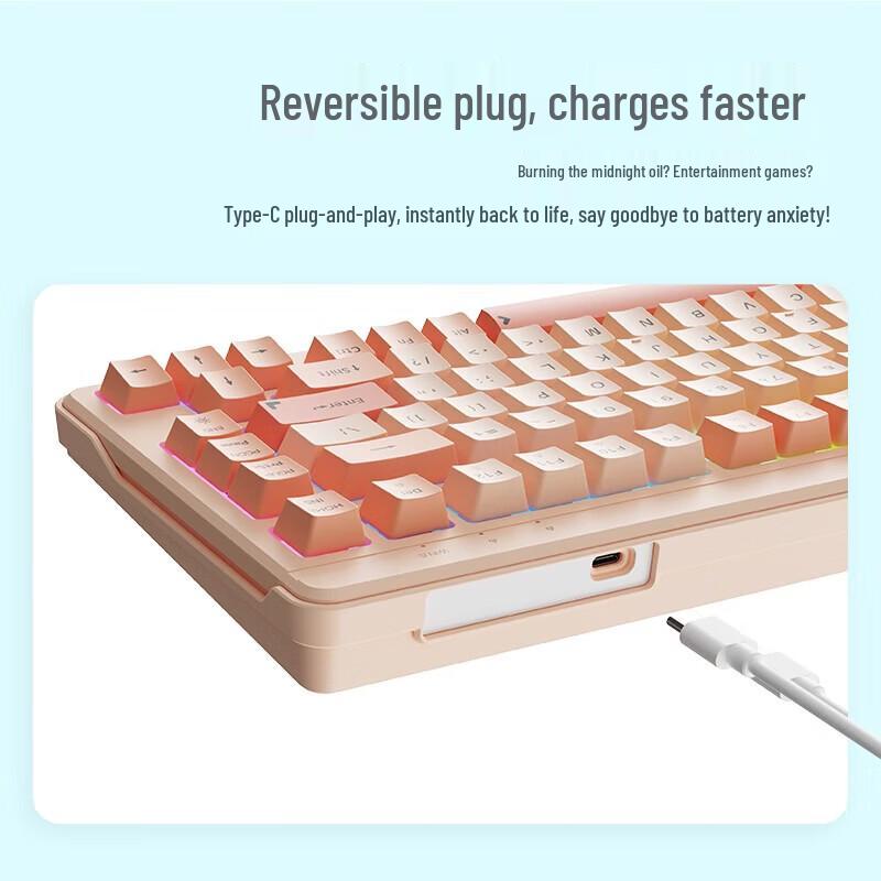 Lenovo K2-82 Wired Silent 82-Key Keyboard