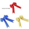 Lightweight Bowknot Christmas Ornaments Handmade Ribbon Flower Bright Flashing Bows Knot for Festival Party Wedding Celebration