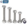 GUWANJI 304 Stainless Steel Hex Head Combination Screw Set