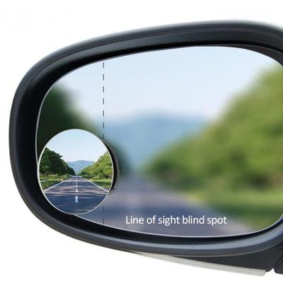 2 stücke rückspiegel 360 Weitwinkel Einstellbare Runde Konvexen Blinden Winkel Spiegel Auto Fahrzeug Seite Spiegel Auto Rück auto