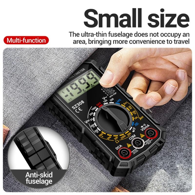 ANENG Multimeter Tester for Voltage Resistance Diode Test Battery Operated(NOT Included)