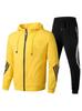 Men's Spring & Autumn Sport Casual Hoodie and Sweatpants Set - Three Color Options