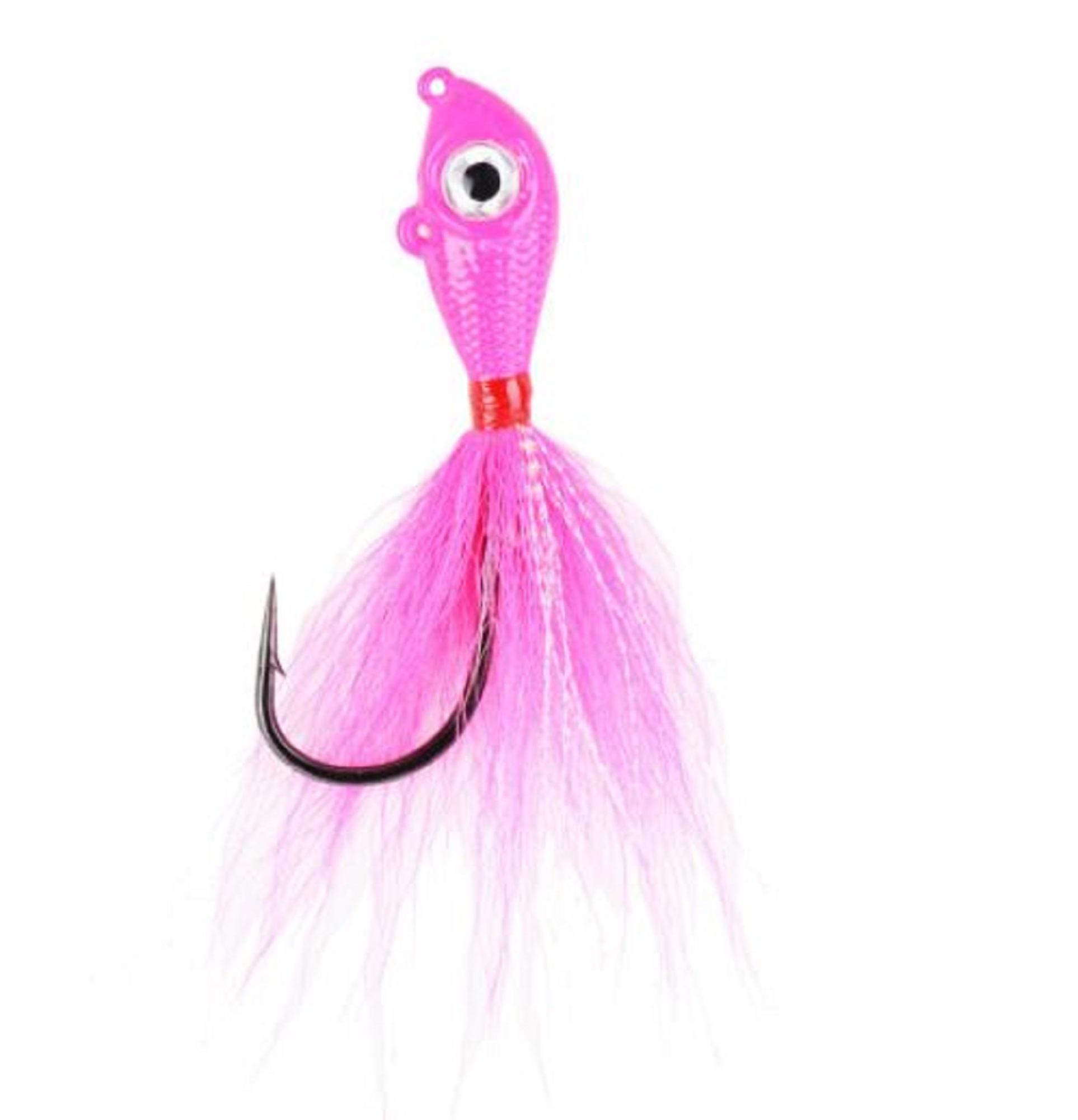 

Mustad BEB-1-PK Big Eye Bucktail 1 унция Розовый (0921)