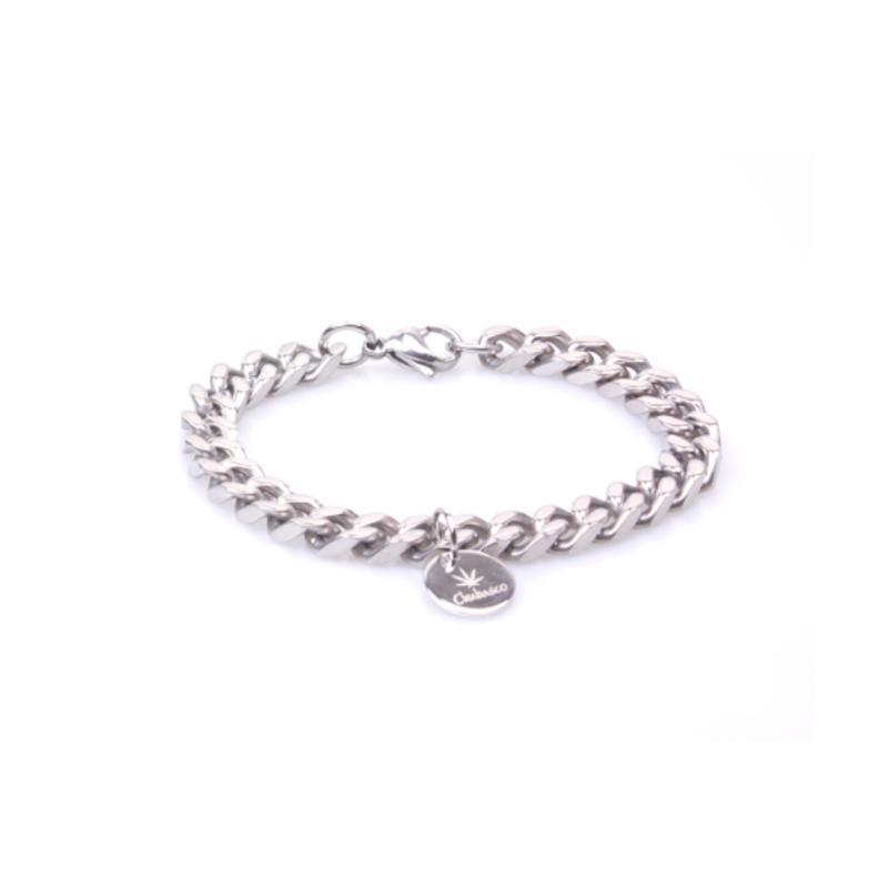 

CHUBASCO STAINLESS STEEL BRACELET WIDE CHAIN FOR MEN ssbw11 OS