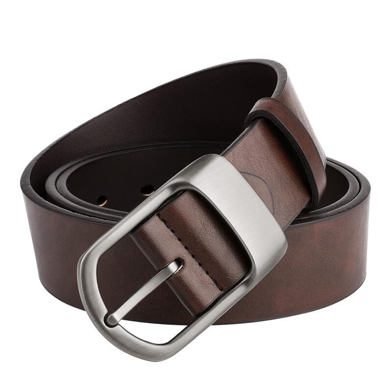 Men's Retro Genuine Leather Pin Buckle Belt