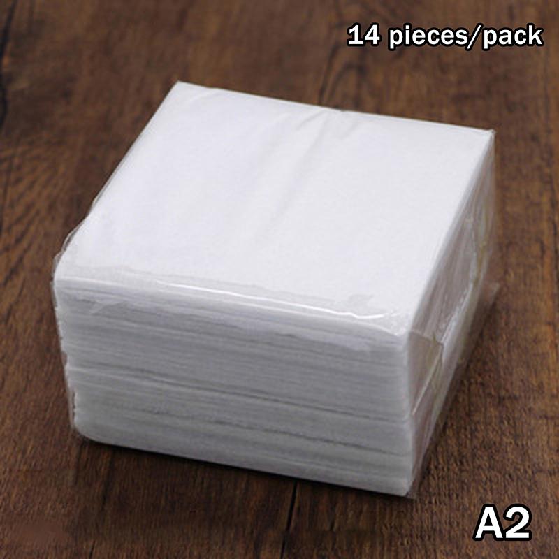 14/25 Stück Salon Haarumformung / Thermoisolierender Wattepad-Patch Lockenwelle Crinkle Hochtemperatur-Zubehör Friseursalon