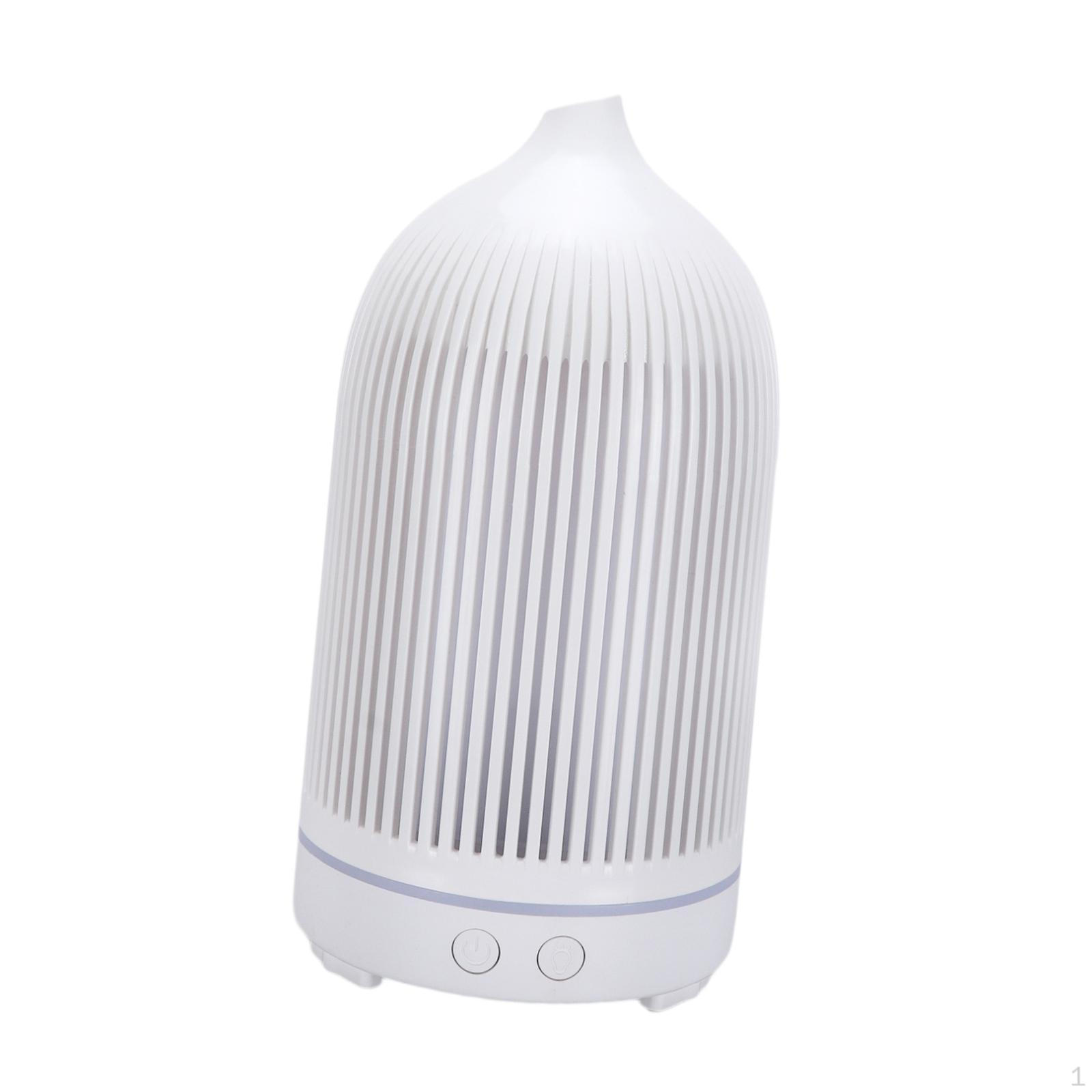 

Aromatherapy Diffuser And Humidifier Bundle with Gentle Illumination White and Wood base