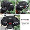 ViaTerra Claw 72L Waterproof Motorcycle Tail Bag Black