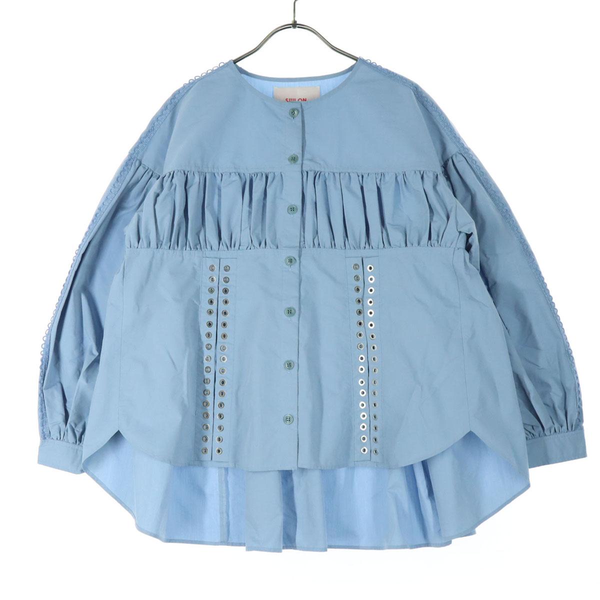 

Beauty products SIIILON 21AW made in Japan Long sleeve blouse F SLAW21B01 Women Used