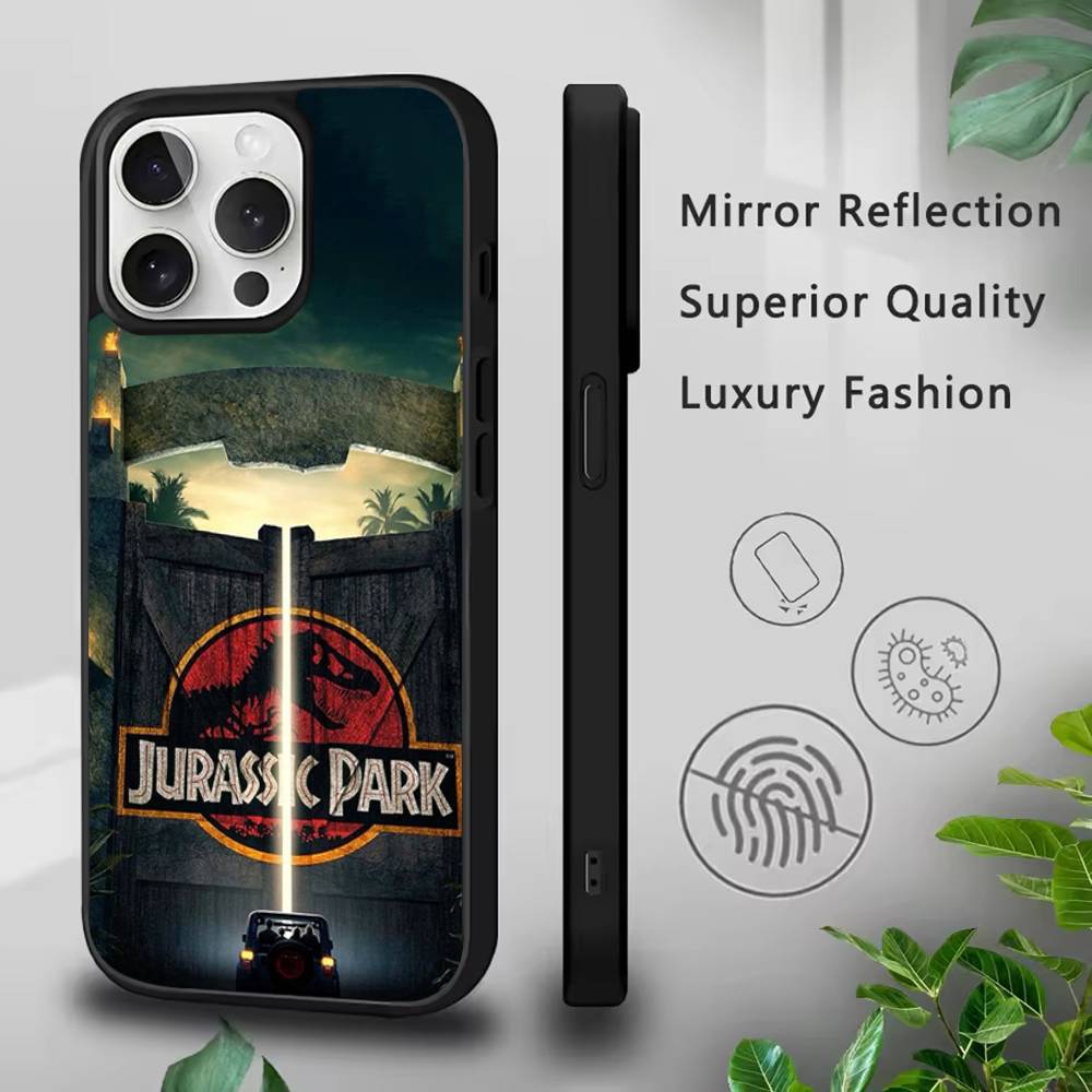 J-Jurassic P-Park W-World Phone Case For IPhone 17,16,15,Pro,Max,Air,14,Plus,13,12,11 Magesafe Wireless Charge Cover iPhone17PRO