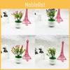 Gypsophila And Succulent Plants Artificial Flower Potted Plant For Gift Giving