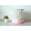1 Pcs Cotton And Linen Cloth Art Laundry Basket Environmental Protection Picnic Basket Toy Classification Basket Storage