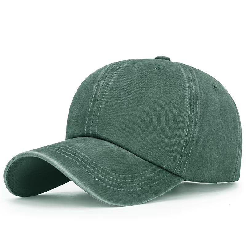 Washed Cotton Men Women SnapbackHat Vintage Hip Hop Caps Solid Color Dad Hat BoneCasquette Outdoor Casual Sport Baseball Cap