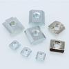 50/100pcs/lot T Block Square Nut M3 M4 M5 M6 M8 T-Track Sliding Hammer Nut for 20 30 40 45 Aluminum Profile Slot Connector Accessor