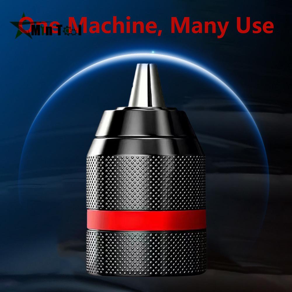 Metal Heavy Duty 1/2-20UNF 13mm Keyless Drill Chuck Hex Shank/SDS/Socket Square Female Adaptor Hardware Tool  Accessories