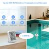 INKBIRD IBS-P01R Kabelloses Poolthermometer IPX7 Wasserdichtes Schwimmendes Thermometer für Schwimmbecken, Babybäder, Aquarien, Fischteiche