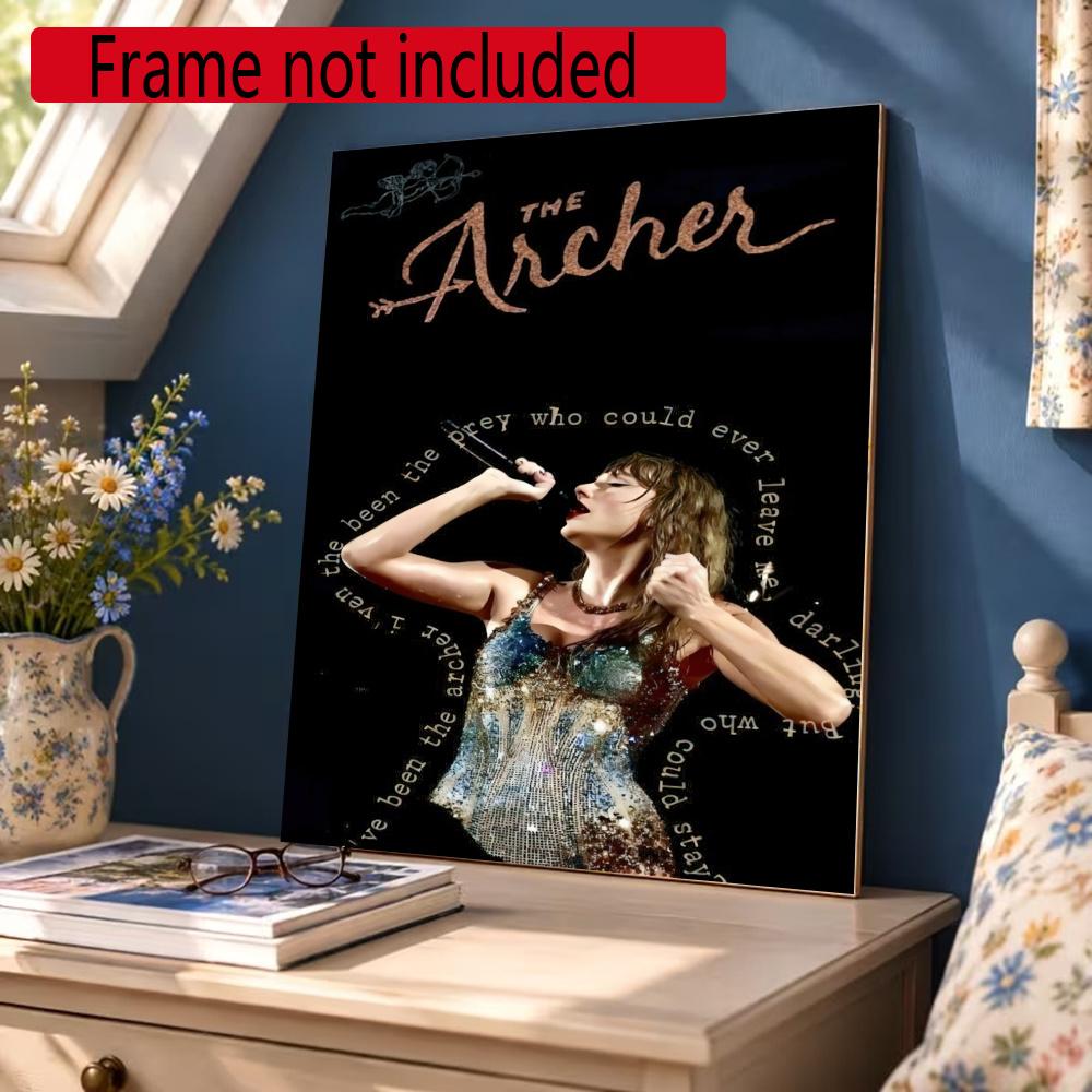 Taylor Swift 5D Diy Diamond Paintings Mosaic Wall Round Diamond Art Painting Kits Embroidery Crystal Accessories Frameless