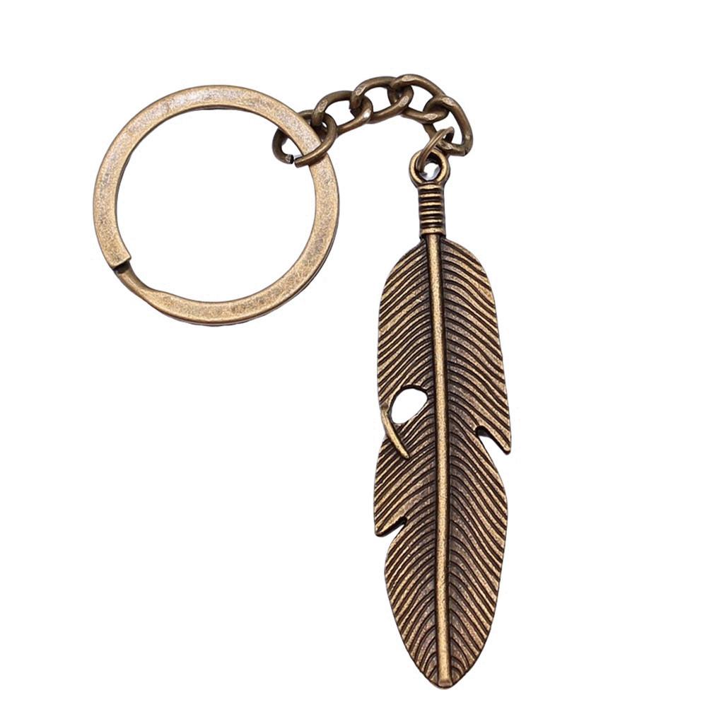 Angel Keychain Wings Charm For Students Protection Key Ring 28mm
