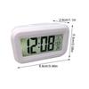 Mini Timer Digitaler Wecker Schwarz Weiß Anzeige mit Temperatur Kalender Timer LED Licht für Schlafzimmer Schreibtisch Büro Uhr
