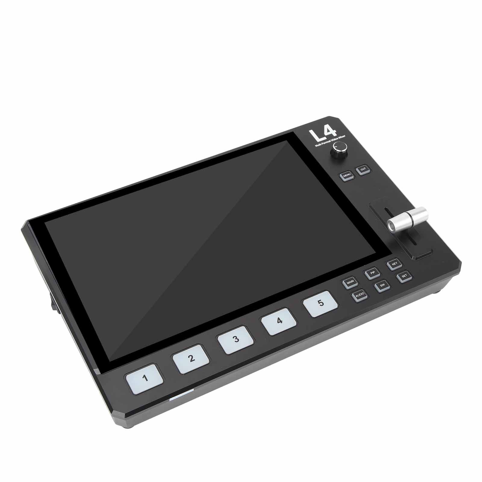 

Многокамерный видеомикшер с 10,1-дюймовым сенсорным экраном, 5-канальный HD-мультимедиа USB SDI Live US Plug