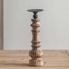 Vintage Candle Holder Wooden Candles Holders Luxury Elegant Candlestick Aesthetic Decorative Candlesticks Table Decorations