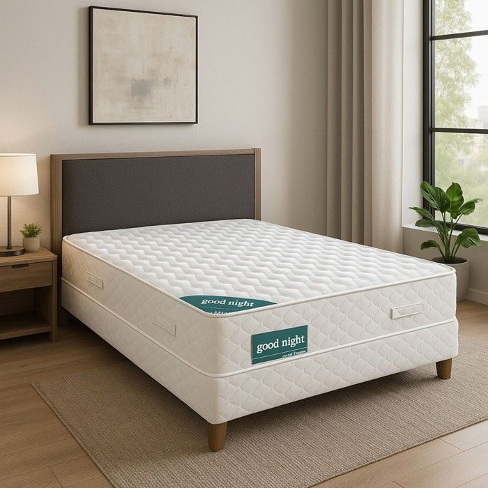 Matelas 140x190 cm Densité 35 kg/m3 - Soutien Ferme Good Night - MATELAS GOODNIGHT