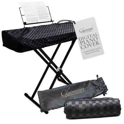 Clairevoire Piano Cover Roland FP60X CV-FP60X-BK