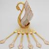 In-Stock European Style Swan Fruit Fork and Dessert Spoon Set