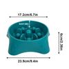 Pet Starfish Shape Slow Food Bowl Dog Feeding Multifunctional Dog Bowl Pet Bowl  Dog Anti-choking Slow Food Bowl