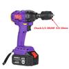 Brushless 24800mAh 480NM 2in1 Electric Drill &Impact Wrench Cordless High Torque