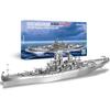 Piececool 3D Puzzles for Adults, USS Missouri Battleship Metal Model Kits, DIY 3D Metal Puzzle for Teenagers Students Stress Relief, Aircraft Carrier