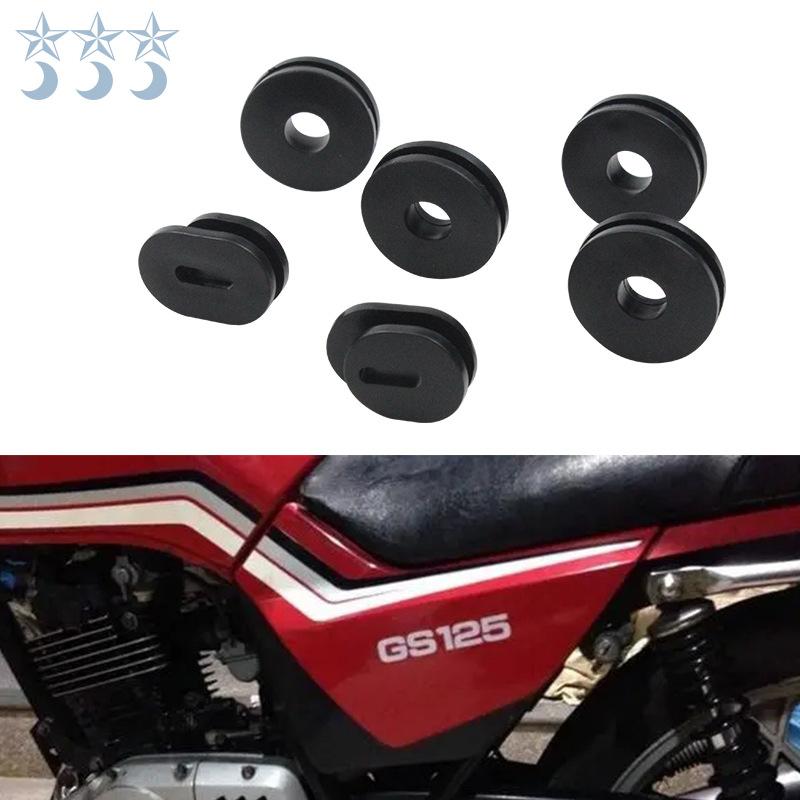 Motorcycle Side Cover Glue, Side Cover Glue Gs125 Partial Cover Guard Cover Shield, Rubber Ring Rubber Pad Buffer Pad