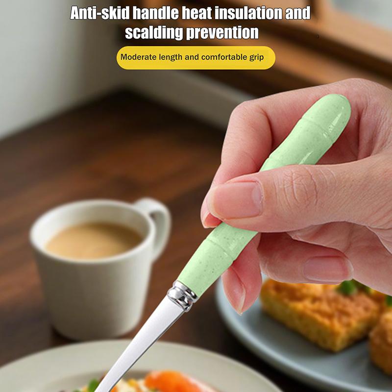 Stainless Steel Portable Cutlery Set Outdoor Camping Fork Spoon And Chopsticks Three-Piece Set