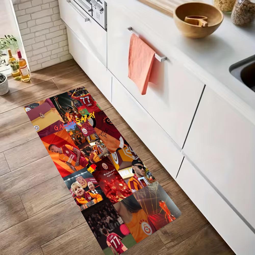 Galatasaray Kitchen Mats Durable Bathroom Pads Comfortable Rugs Carpets For Kitchen Home Office Sink Laundry Room Bathroom Decor