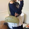 Fashion Niche Bag Women's New Summer Casual Shoulder Armpit Bag Commuter Crocodile Pattern Pillow Bag