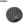 For Hyundai Kona SUV 2017 2018     Carbon Fiber Car Gear Shift Knob Head Frame Cover Trim Interior Accessories