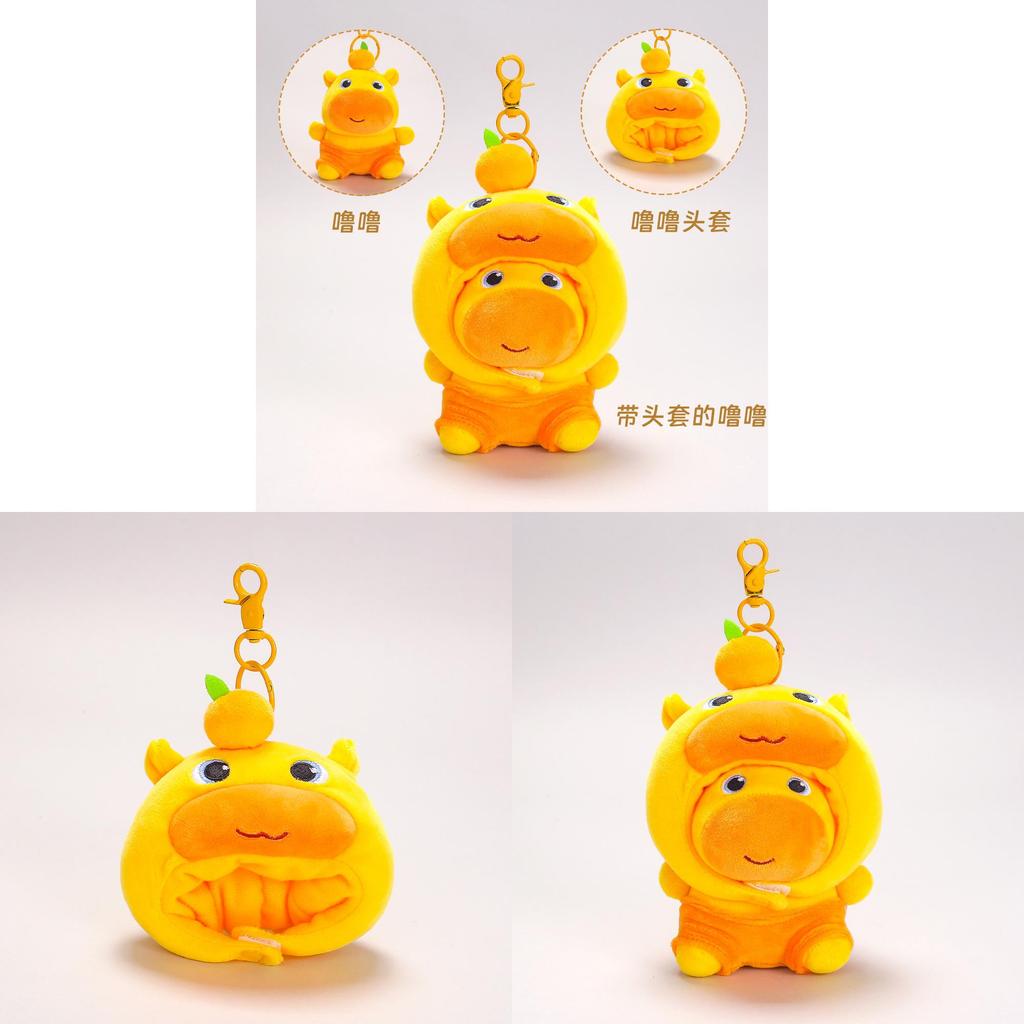 Shuitunlulu Plush Keychain With Soft Polyester Fiber For Cute Bag Decor