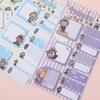 220 Sheets Labubu Sticky Notes Set Kawaii Self-Adhesive Memo Strips Stationery