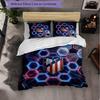 Set Lenzuola Atletico Madrid Modello 3 Pezzi Morbida Copripiumino in Microfibra con Federe per Camera da Letto