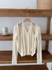Korean Dongdaemun Slim Halter Cardigan: Hot Girl Style, Long Sleeve, Faux Two-Piece T-shirt for Women